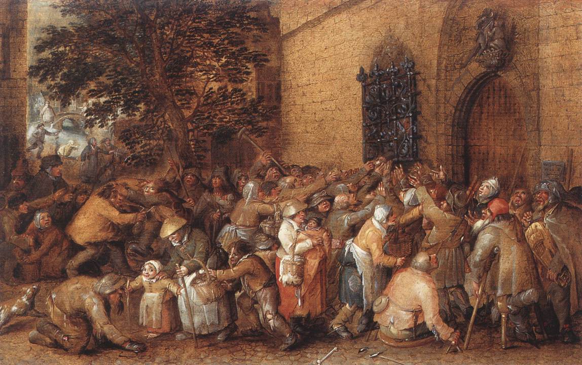 Distribution of Loaves to the Poor e